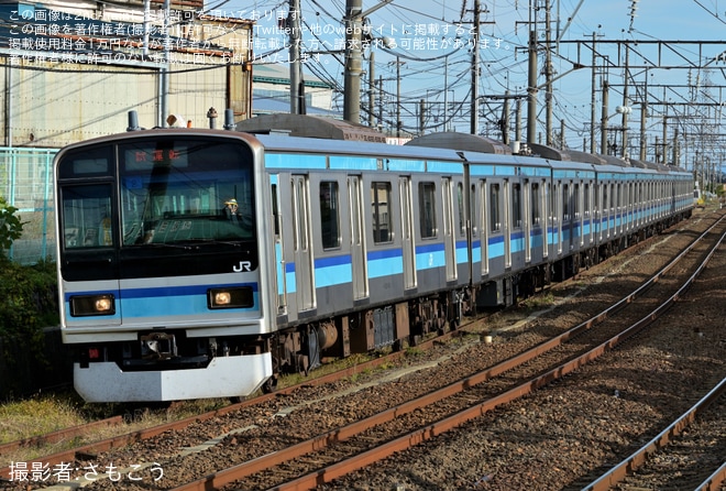 【JR東】E231系800番台K2編成秋田総合車両センター構内試運転