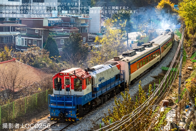 【Korail】客車付きでのソウル郊外線の試運転が開始