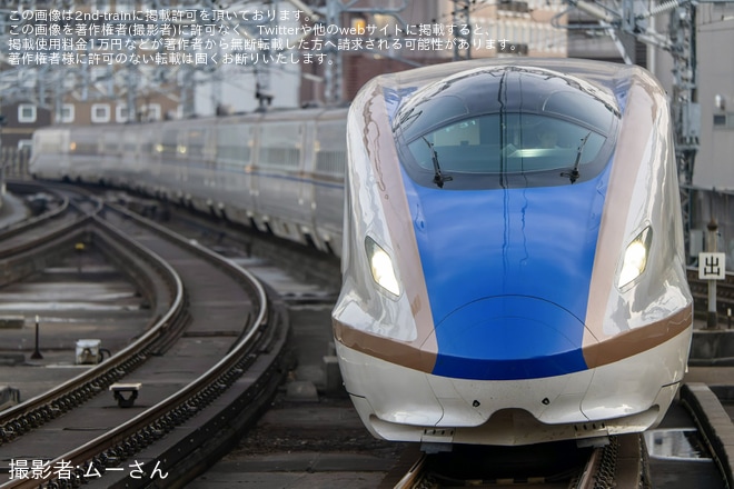 【JR東】E7系F31編成新幹線総合車両センター出場試運転(202411)