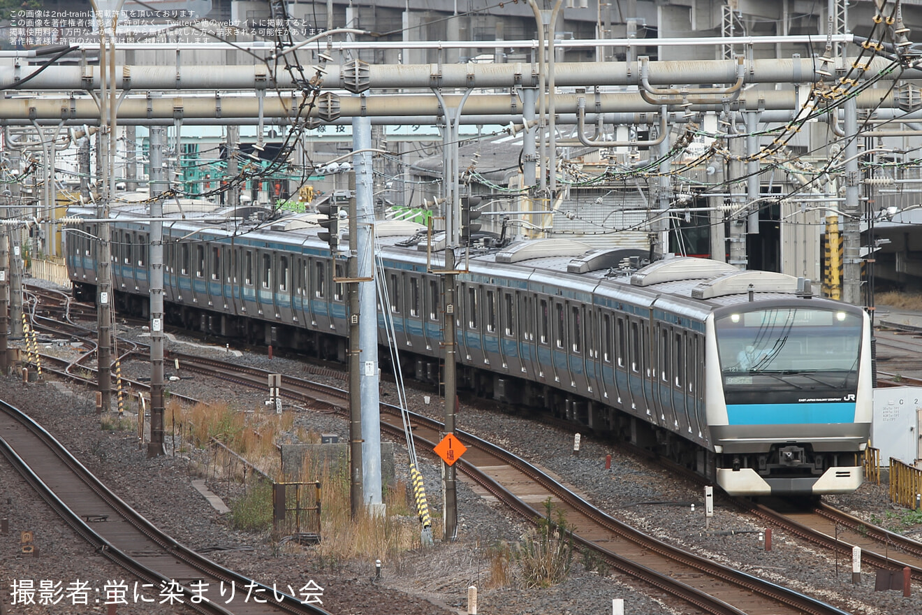 【JR東】京浜東北線大井町駅工事に伴い品川行が運転されるの拡大写真