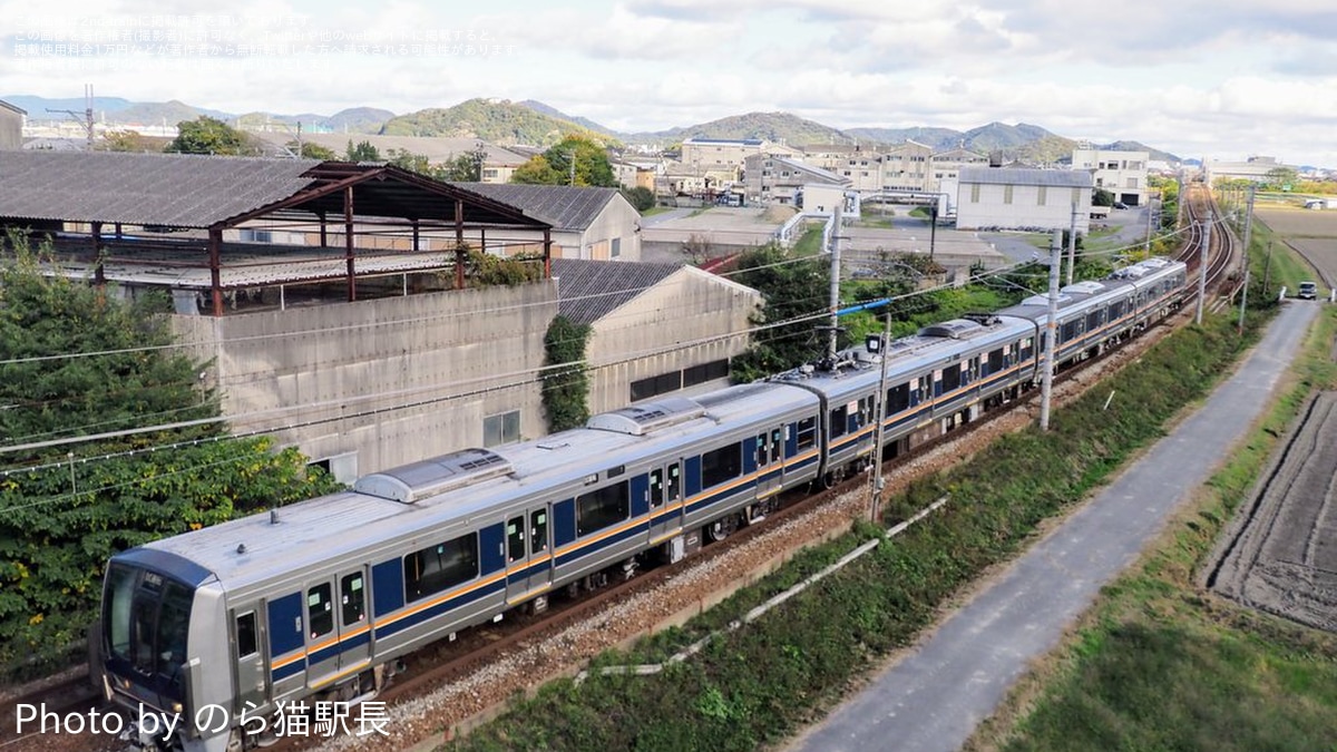 JR西】207系T4編成網干総合車両所本所出場試運転(202411) |2nd-train鉄道ニュース