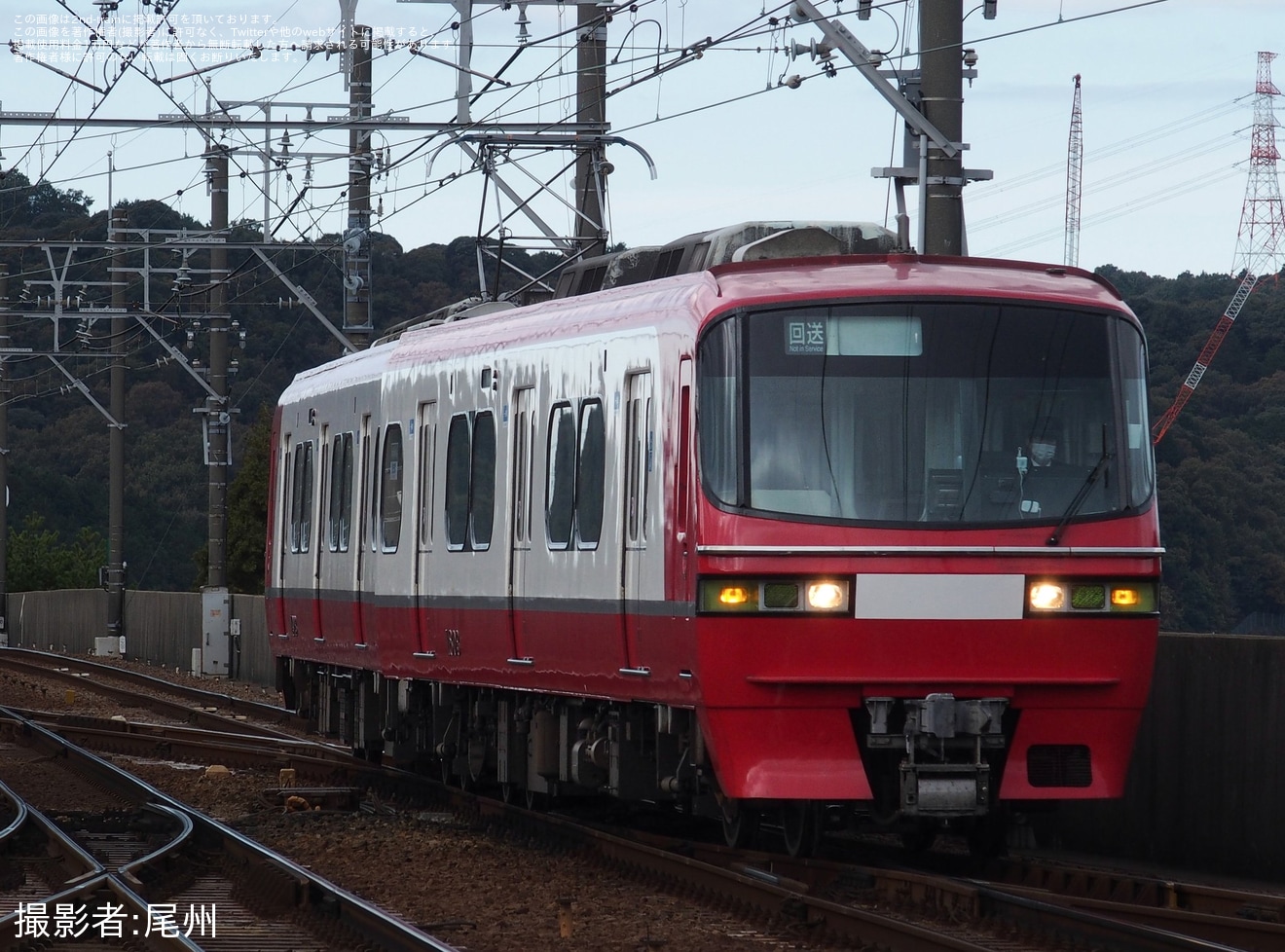 【名鉄】1800系1803F舞木検査場出場試運転 の拡大写真