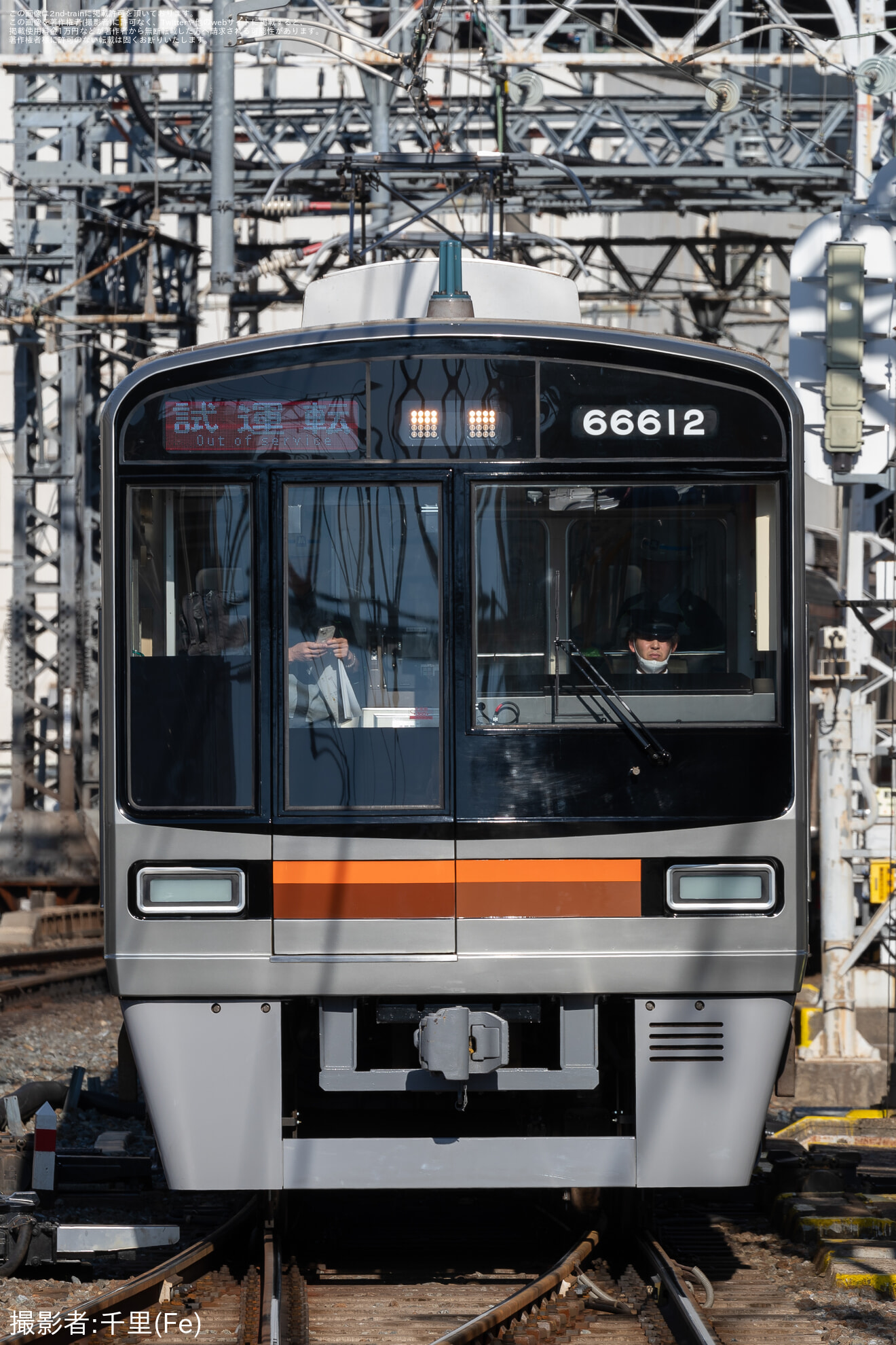 【大阪メトロ】66系66612F東吹田検車場出場試運転の拡大写真