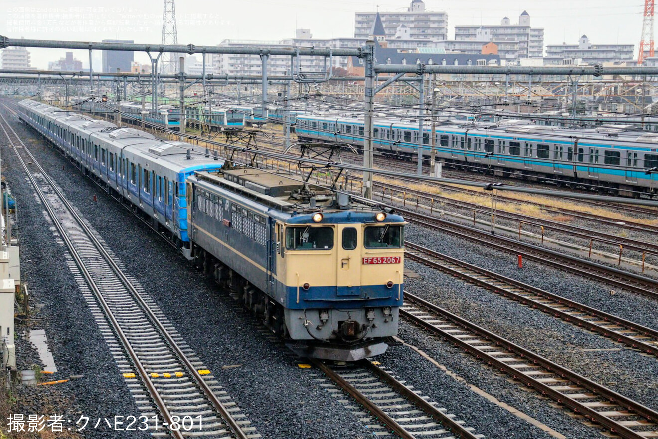 【東臨】71-000形J-TREC新津事業所出場甲種輸送の拡大写真