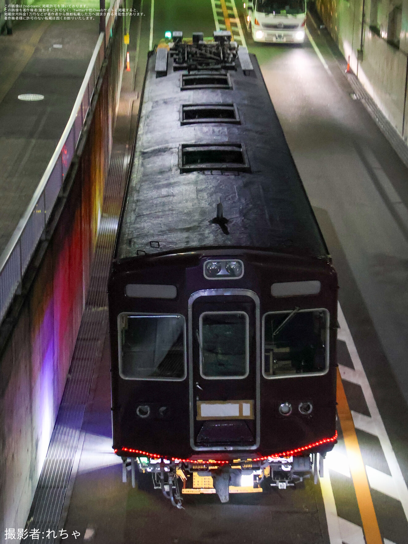 【阪急】3300系3328F 廃車陸送の拡大写真