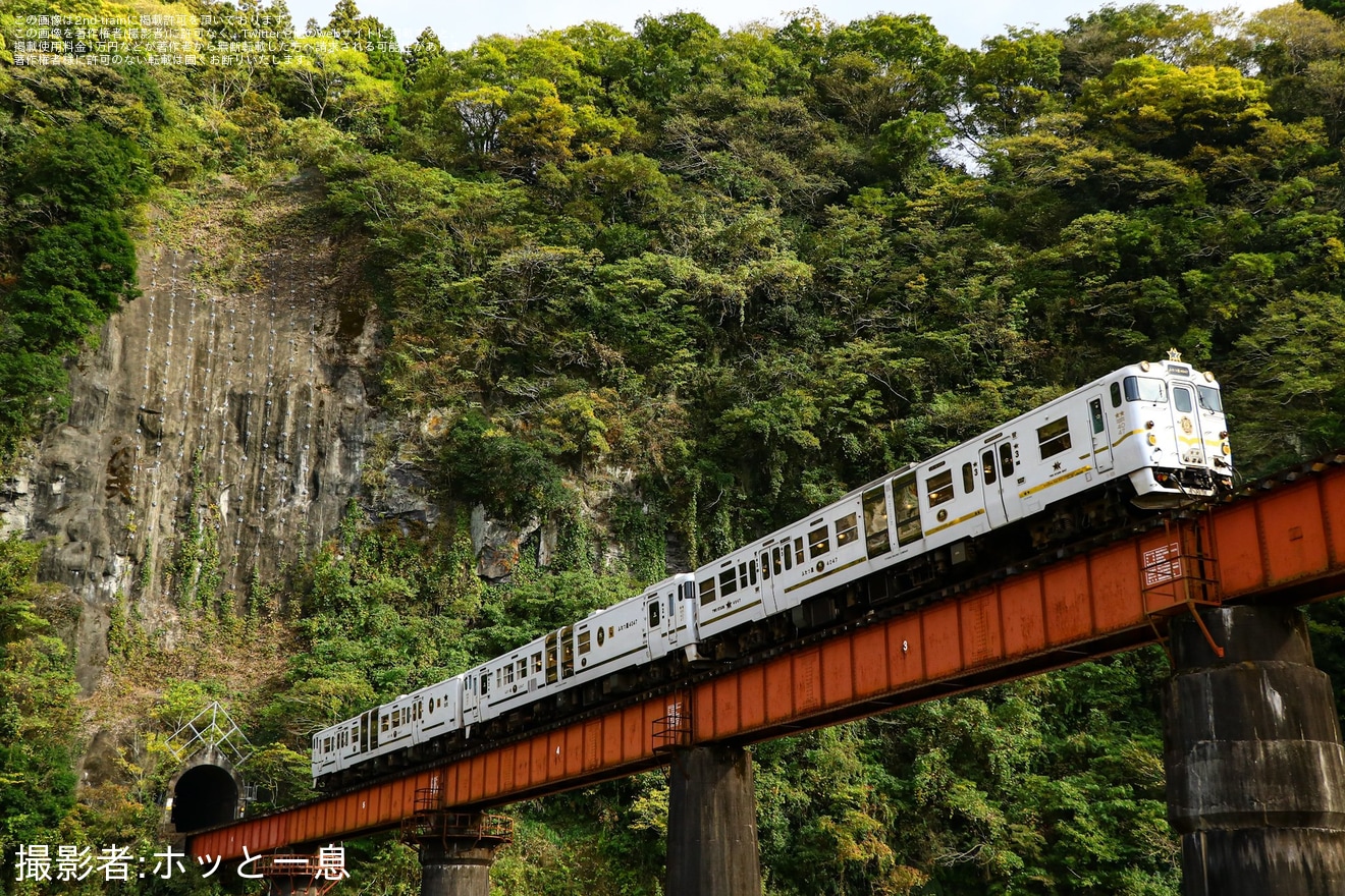 【JR九】「ふたつ星4047」使用「星めぐり列車」ツアーが催行の拡大写真