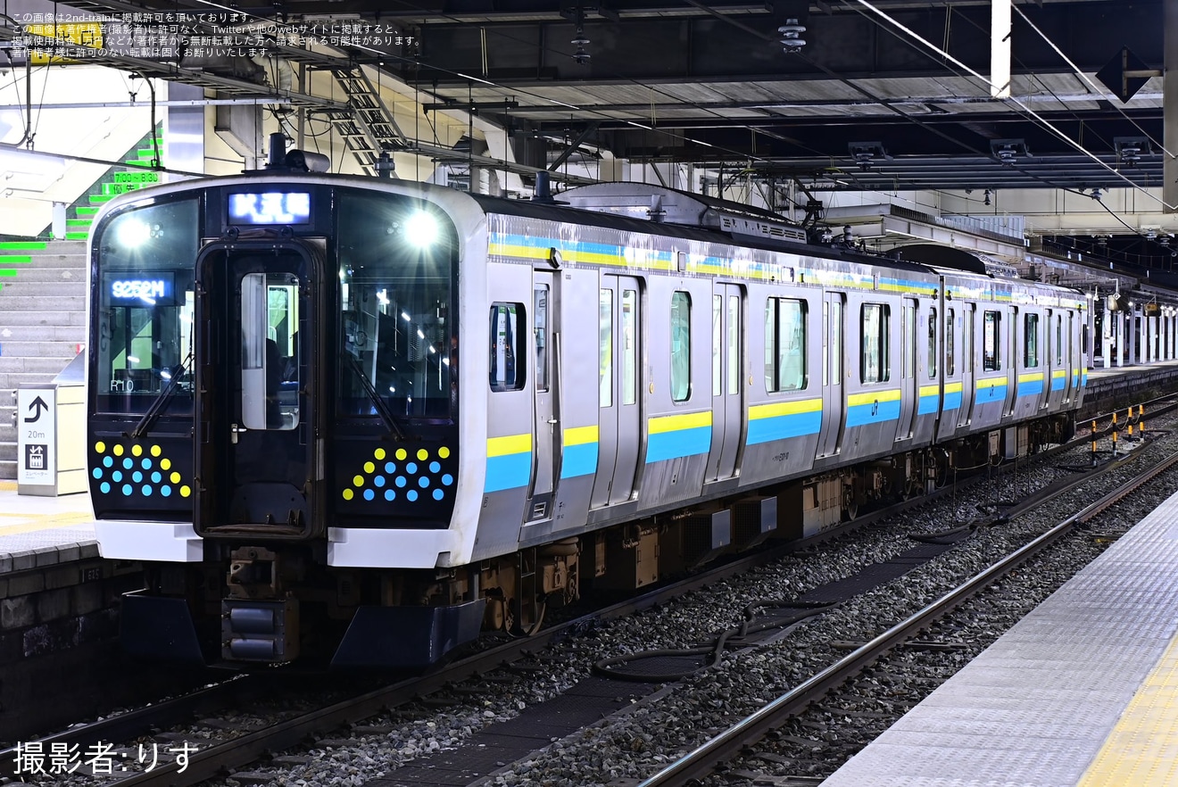 【JR東】E131系0番台マリR10編成が長野地区で試運転の拡大写真