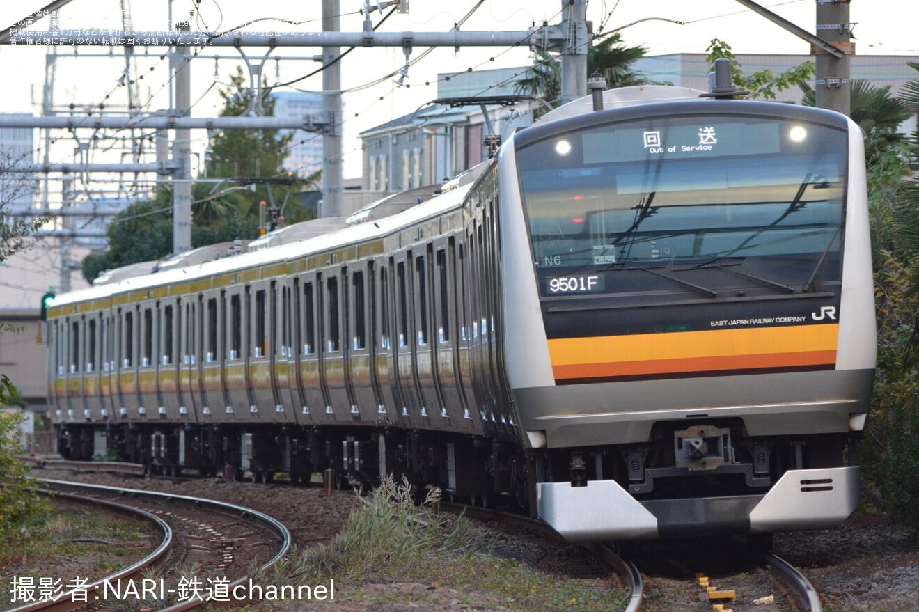 【JR東】ジャパンカップ開催に伴う臨時列車運転の拡大写真