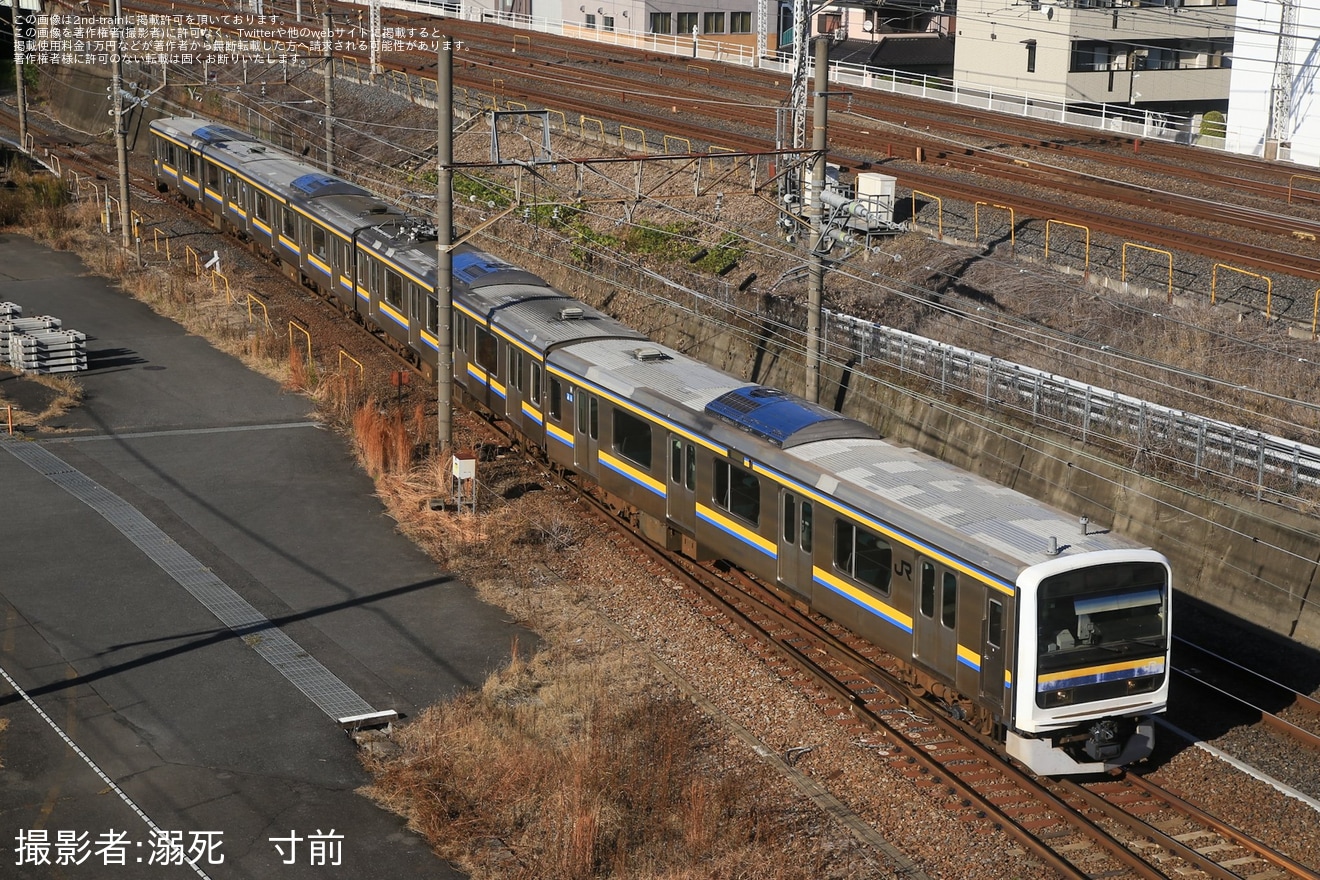 【JR東】209系マリC421編成大宮総合車両センター出場回送の拡大写真