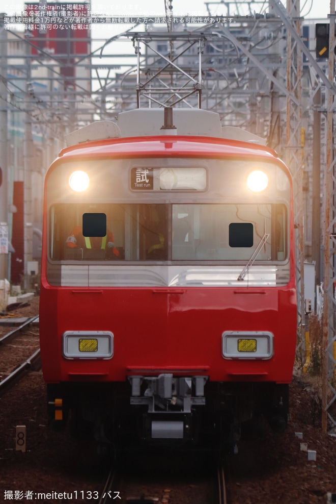 【名鉄】6500系6515F舞木検査場出場試運転 