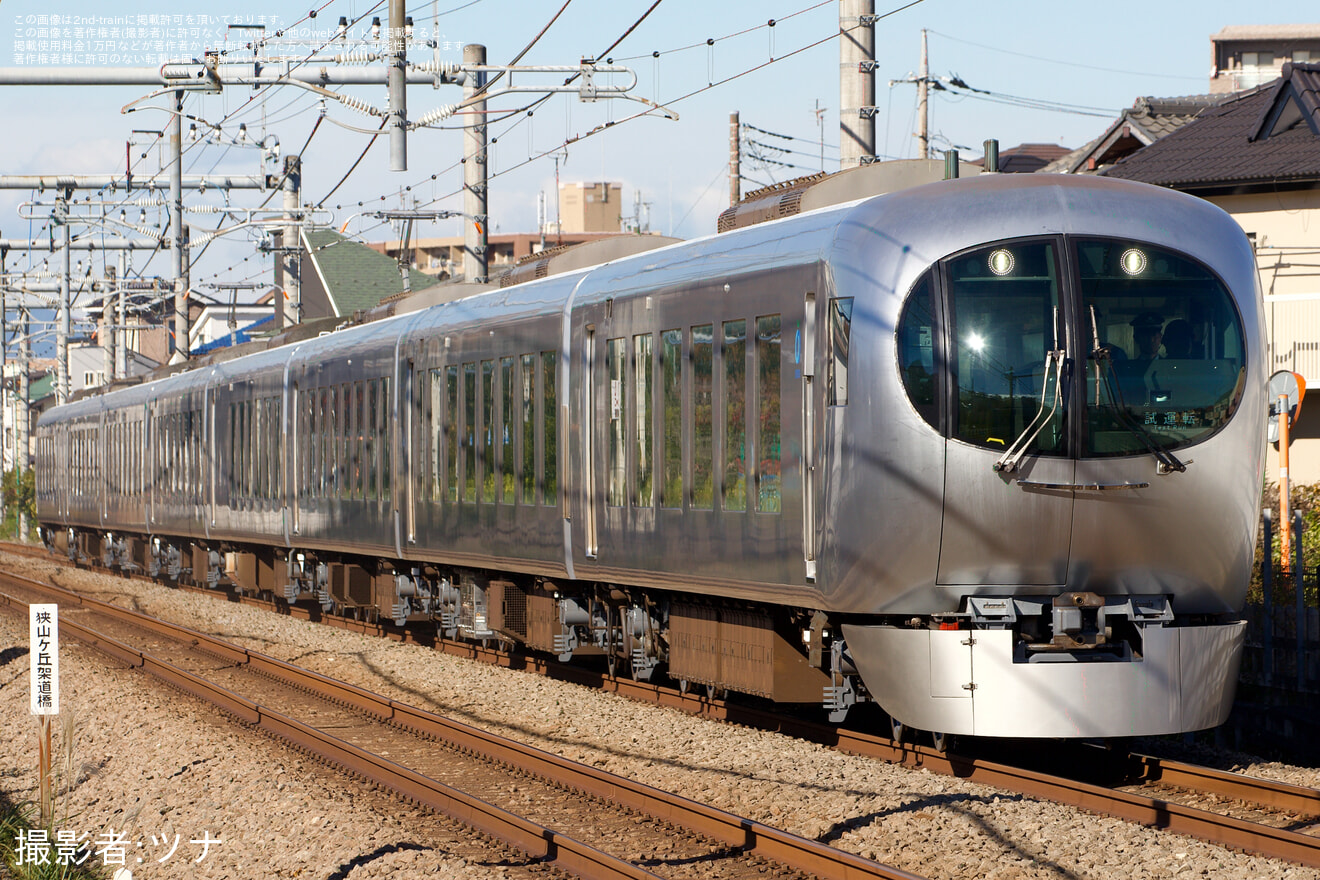 【西武】001系C編成武蔵丘車両検修場出場試運転の拡大写真