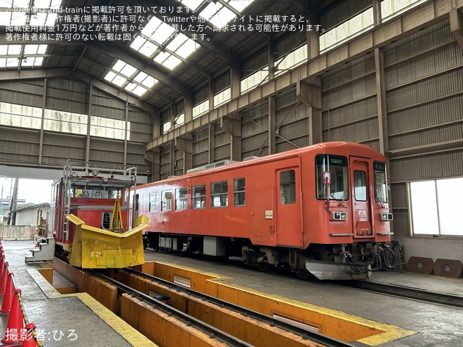 【樽見】「除雪車乗車体験・車庫見学イベント」開催を不明で撮影した写真