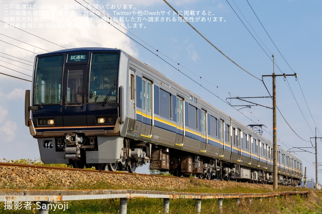 【JR西】207系H10編成網干総合車両所本所出場試運転