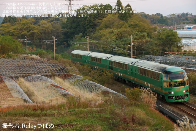 【JR九】キハ71(ゆふいんの森)使用による団体臨時列車が豊肥本線・鹿児島本線で運転される