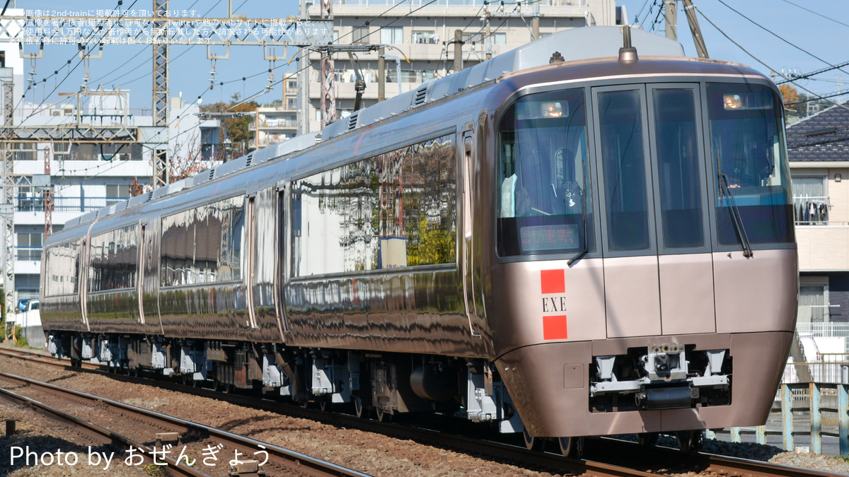 小田急】30000形30057F(30057×4)重要部検査明け試運転 |2nd
