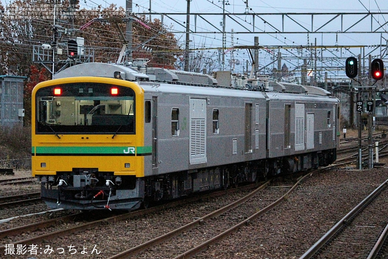 【JR東】E493系02編成が尾久車両センターへ返却のため回送の拡大写真