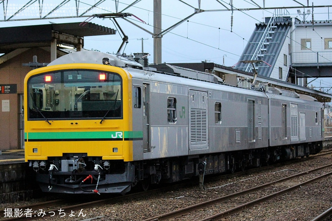 【JR東】E493系02編成が尾久車両センターへ返却のため回送の拡大写真