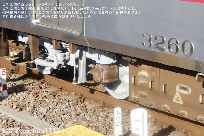 【名鉄】3150系3160F舞木検査場出場試運転 を不明で撮影した写真