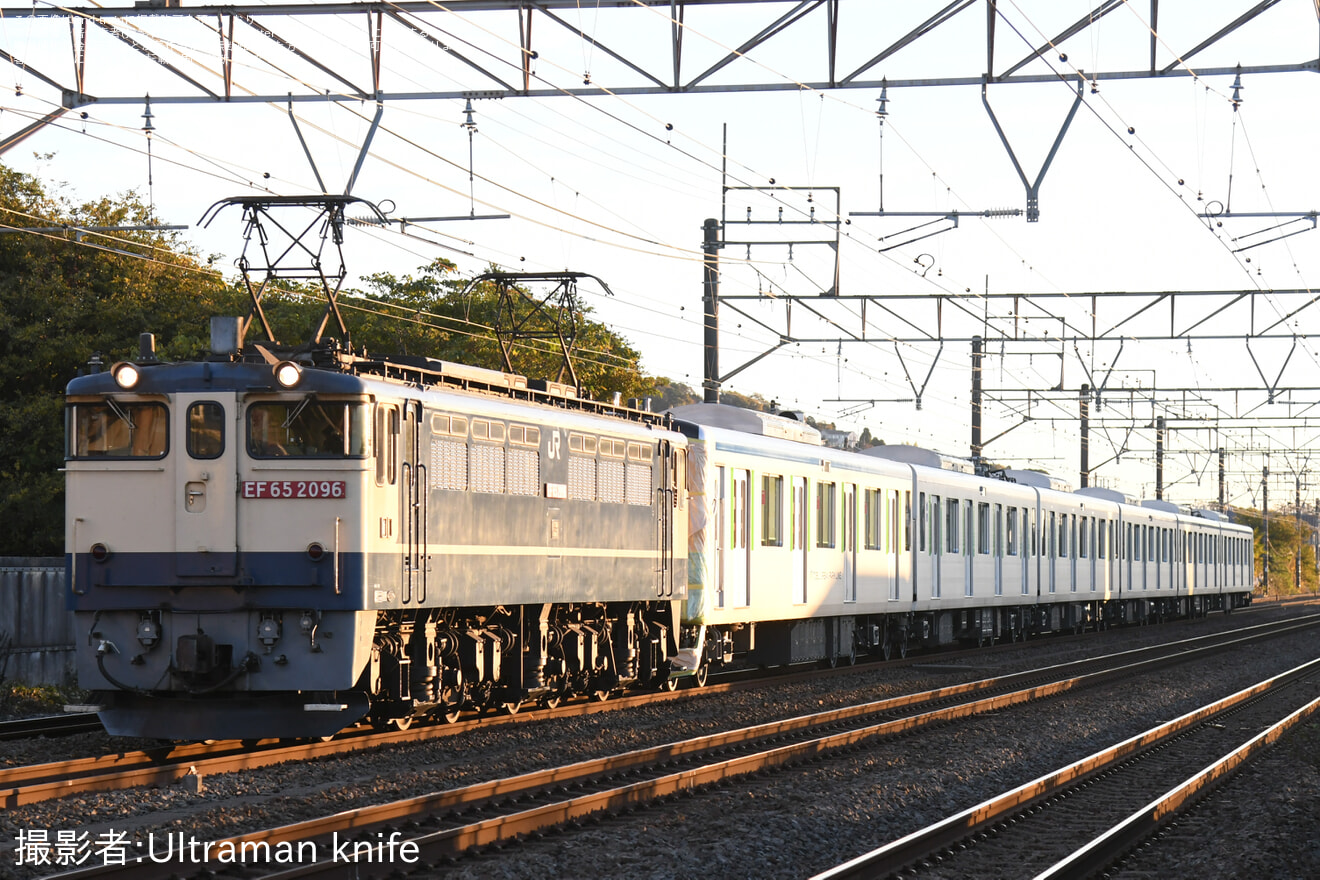 【東武】60000系61601F甲種輸送の拡大写真