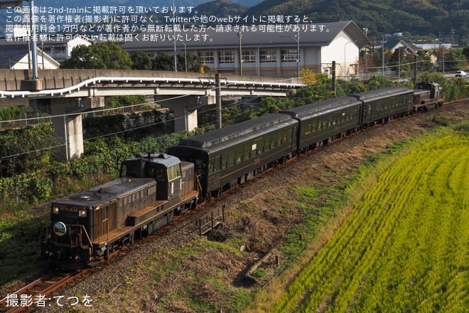 【JR九】「50系客車 佐賀駅～唐津車両センター～筑前前原駅 特別運行 祝おう!筑肥線(筑前前原駅～虹ノ松原駅)100周年」