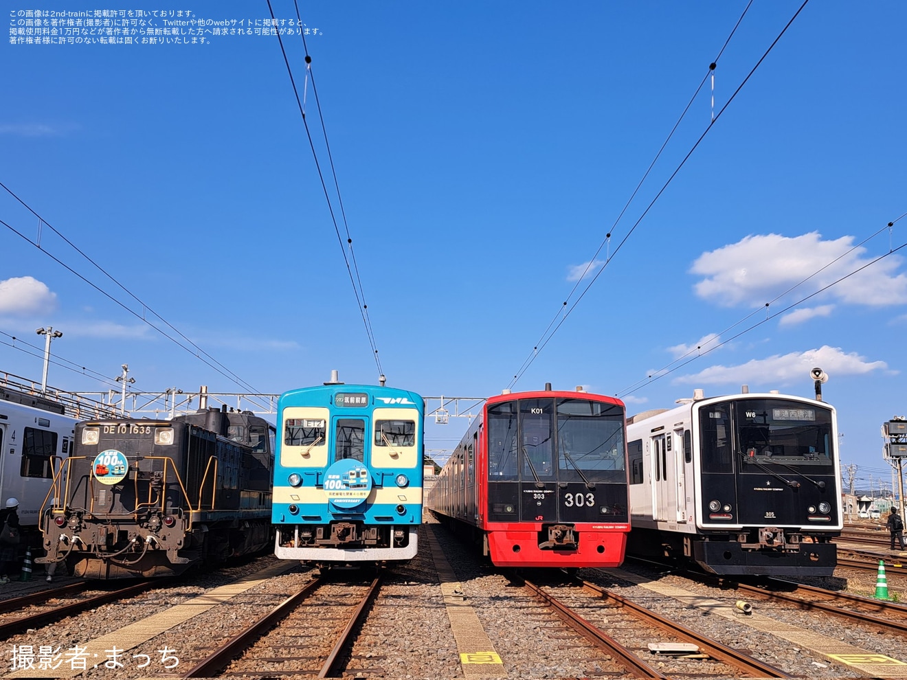 【JR九】筑肥線100周年ツアー参加者向け撮影会が開催の拡大写真