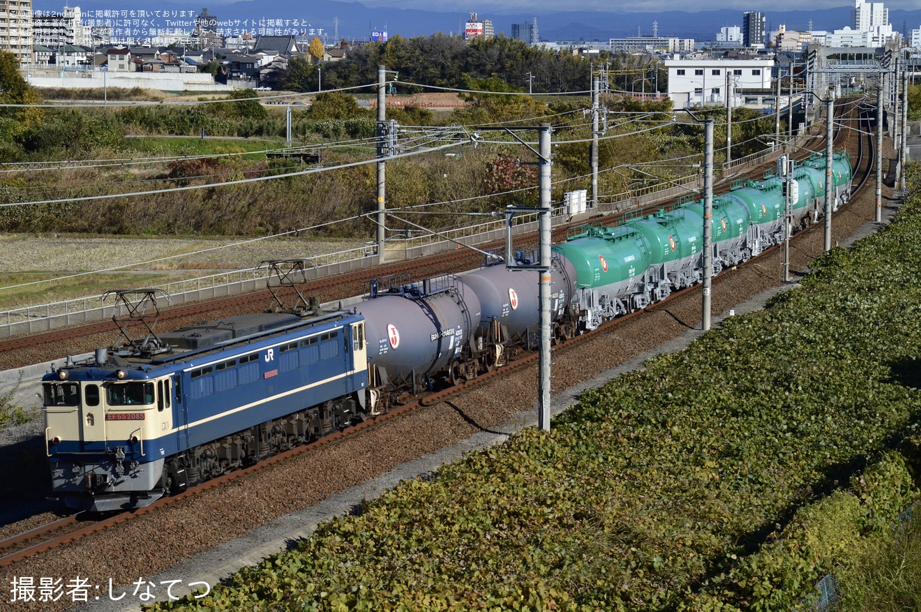 【JR貨】タキ43000形タキ43032・タキ43033が廃車のため稲沢への拡大写真