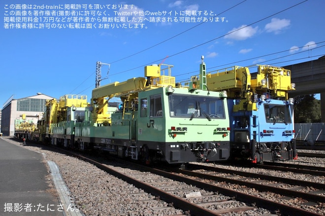 【JR東】鷲宮保守基地「新幹線保守用車運転体験会」開催を鷲宮保守基地で撮影した写真