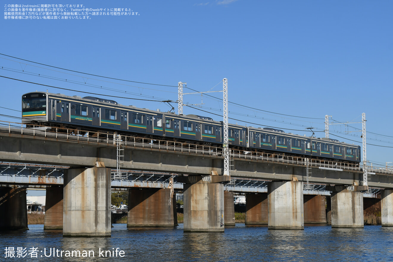 【JR東】205系ナハワ1編成+ワ2編成 国府津疎開回送の拡大写真