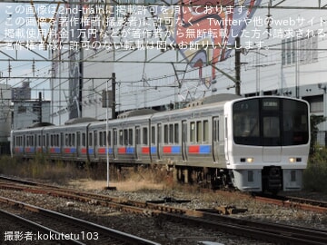 【JR九】811系PM5編成小倉総合車両センター出場(202412)