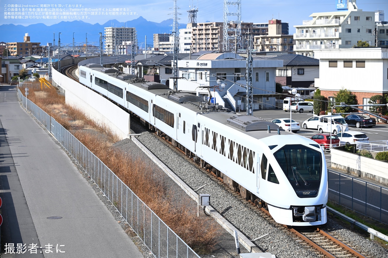 【東武】N100系「スペーシアX」N104Fが桐生線・伊勢崎線で試運転の拡大写真