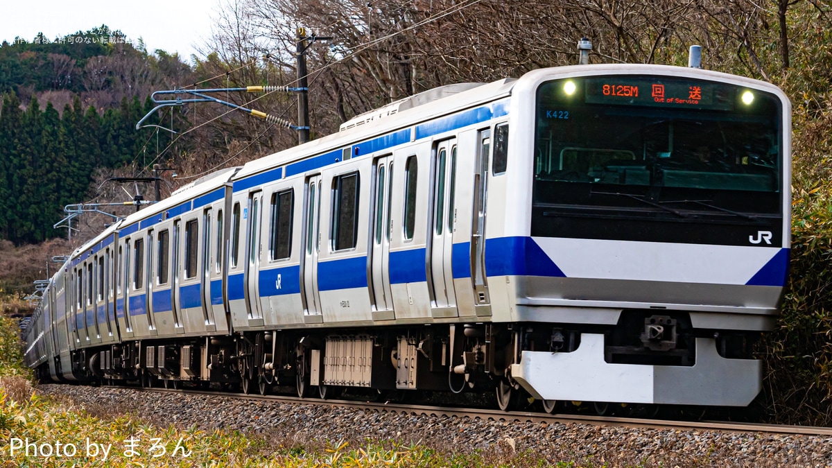 JR東】E531系K422編成郡山総合車両センター入場回送 |2nd-train