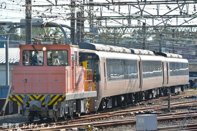 【小田急】30000形30257F(30257×6)重要部検査明け試運転を大野総合車両所で撮影した写真