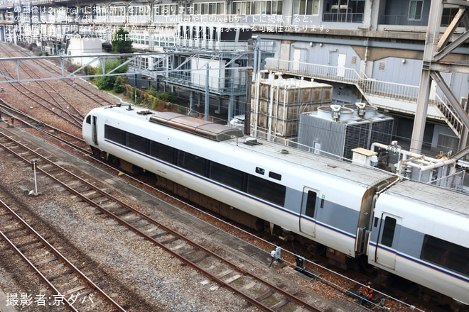 【JR西】681系W22編成宮原疎開回送を不明で撮影した写真