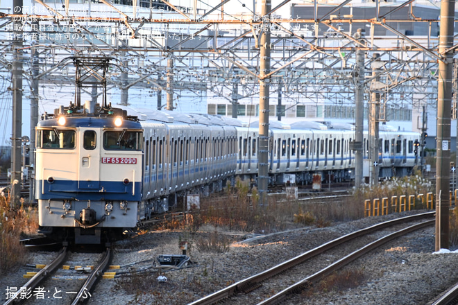 【小田急】5000形5064F(5064×10) J-TREC横浜事業所出場甲種
