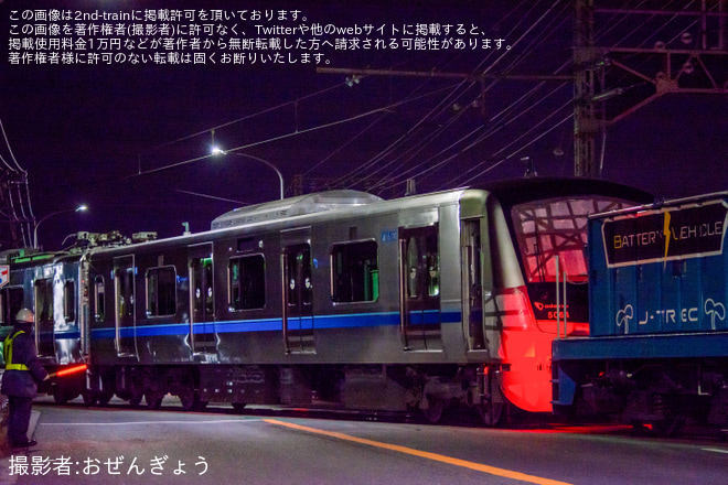 【小田急】5000形5064F(5064×10) J-TREC横浜事業所出場甲種