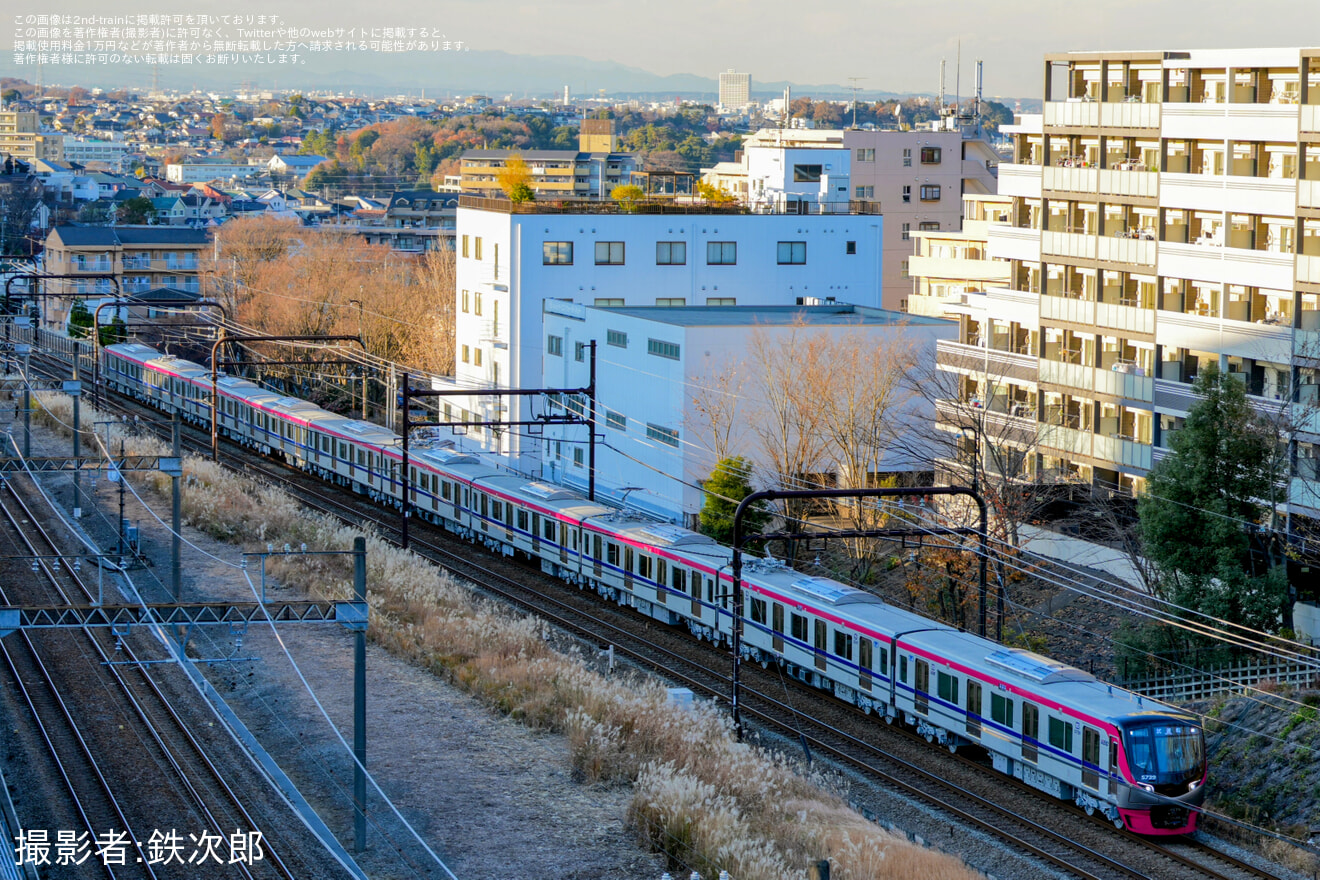 【京王】5000系5739F 新造試運転の拡大写真