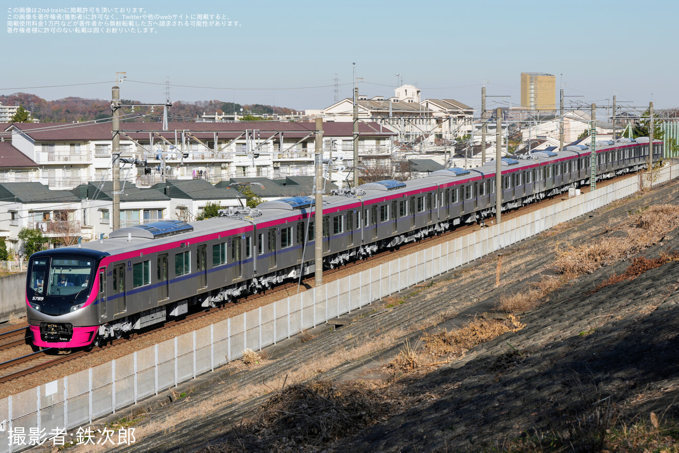 【京王】5000系5739F 新造試運転の拡大写真