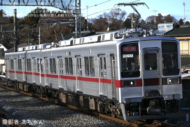 【東武】10030型11251F 津覇車輌出場・南栗橋工場入場回送