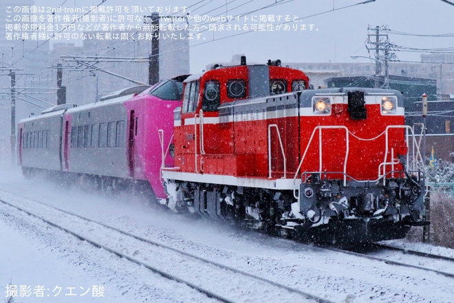 【JR北】キハ261系キハ261-5201+キハ260-5201車輪転削のため回送