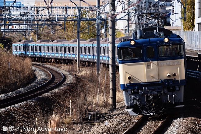 【JR東】E231系ミツK6編成秋田総合車両センター入場配給