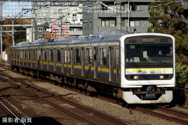 【JR東】209系C431編成大宮総合車両センター出場回送