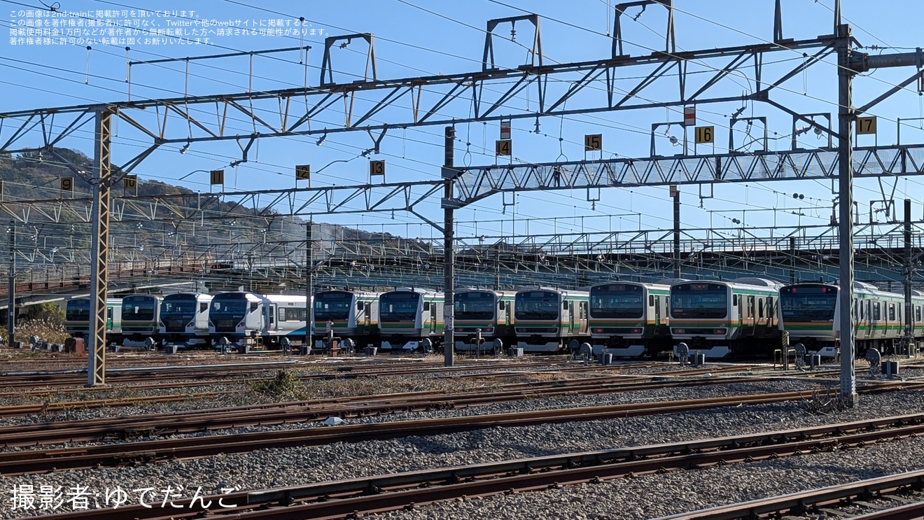 【JR海】「さわやかウォーキング」×「駅からハイキング」共同開催「西湘の海と曽我の里を散策!JR東日本国府津車両センタの拡大写真