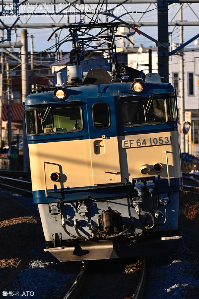 【JR東】EF64-1053 上野駅での撮影会に伴う送り込み