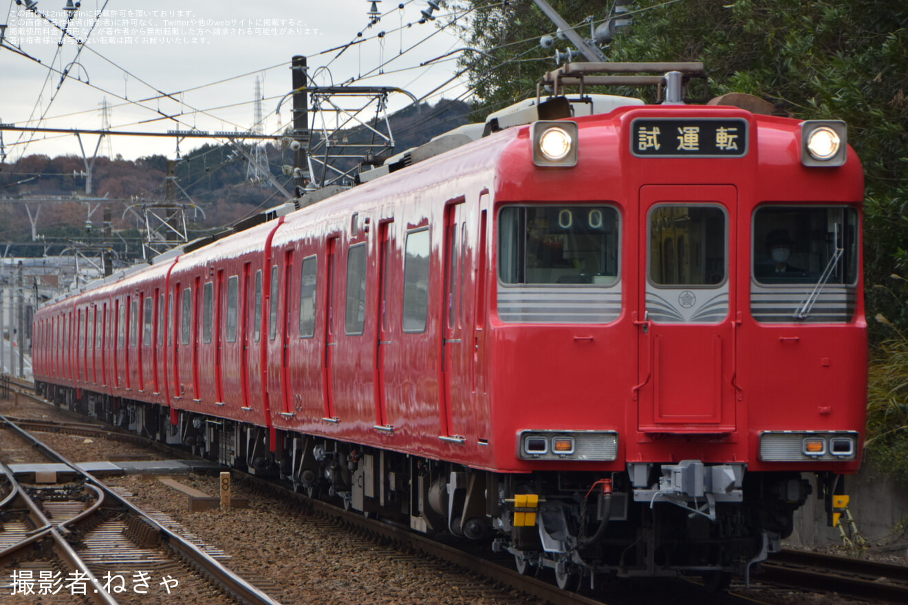 【名鉄】100系212Fが舞木出場試運転を実施の拡大写真