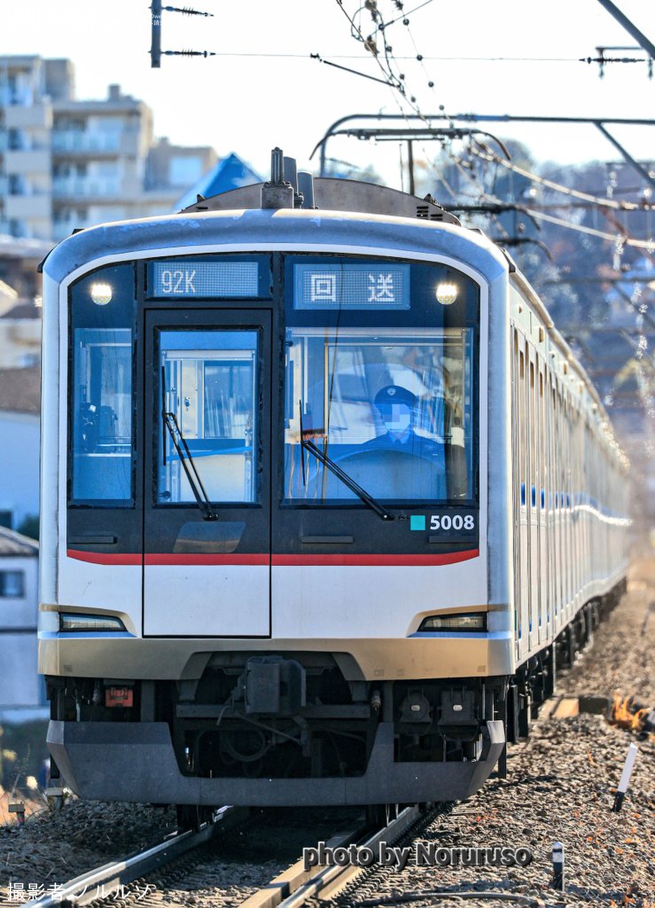 【東急】5000系5108F長津田車両工場入場回送の拡大写真