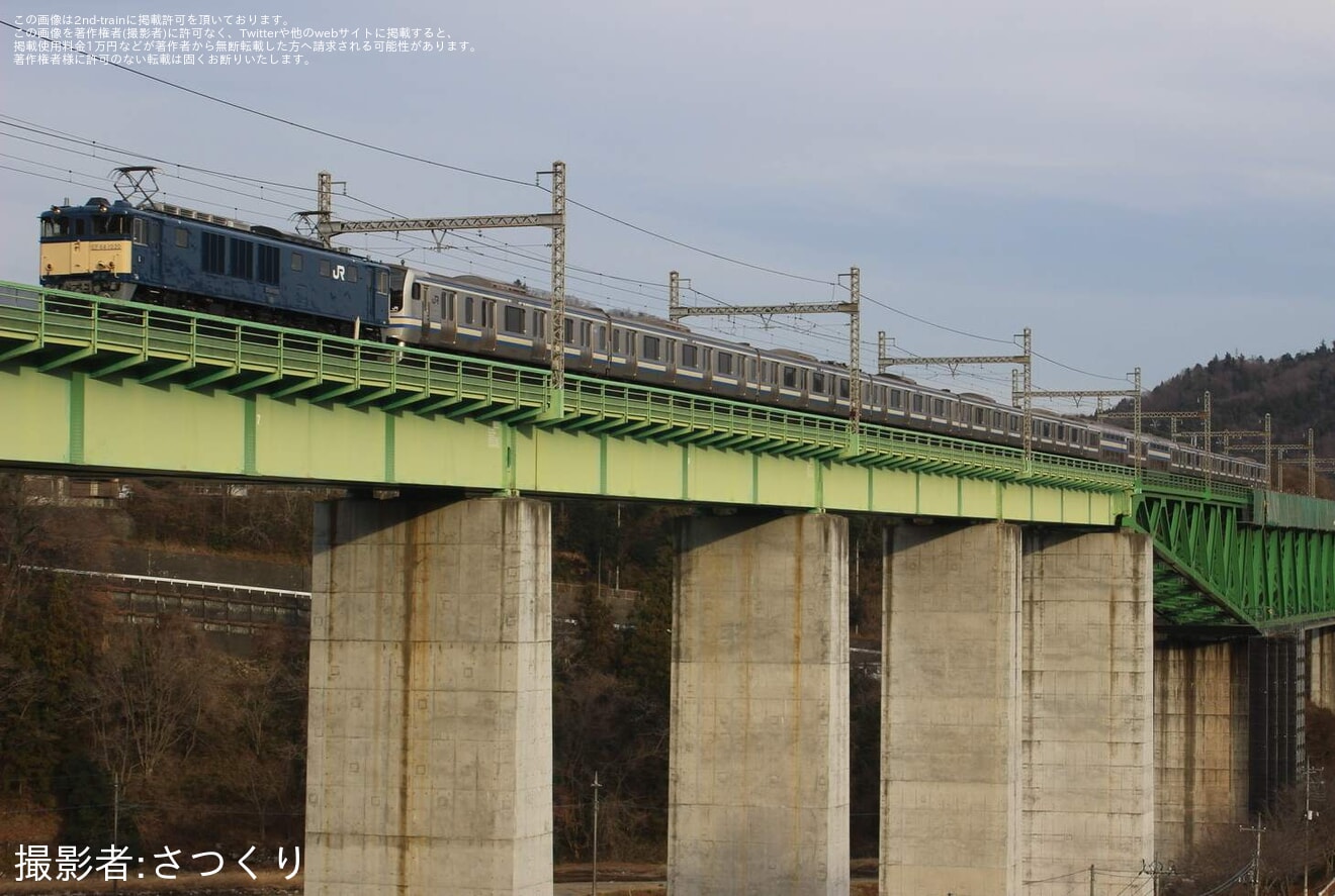 【JR東】E217系クラY-30編成 長野総合車両センター配給輸送の拡大写真