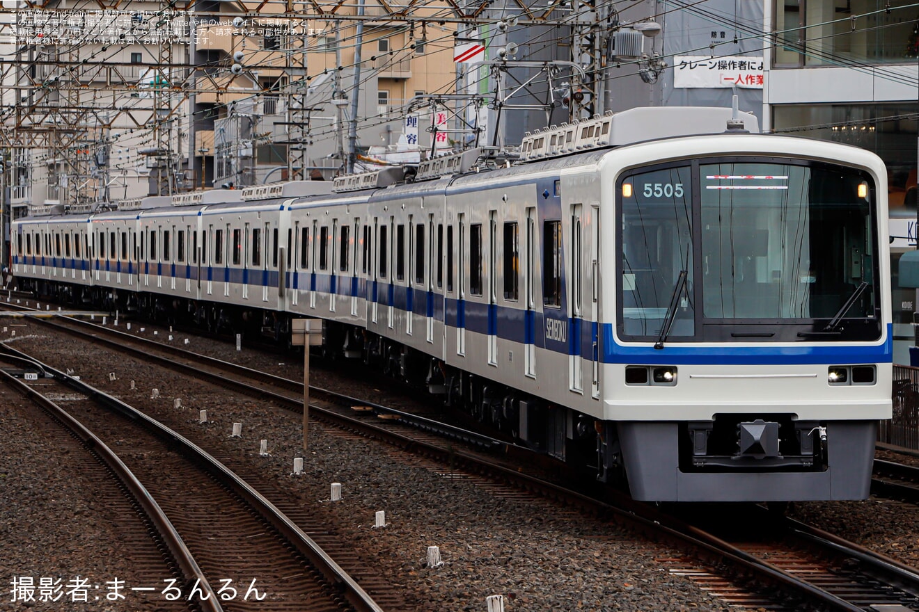 【泉北】5000系5505F 千代田工場出場試運転の拡大写真