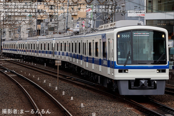 【泉北】5000系5505F 千代田工場出場試運転を非公開で撮影した写真