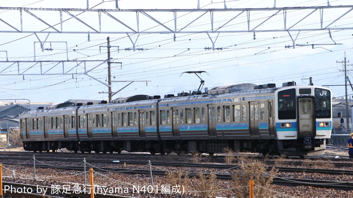 JR東】211系3000番台N309編成長野総合車両センター入場 |2nd-train鉄道