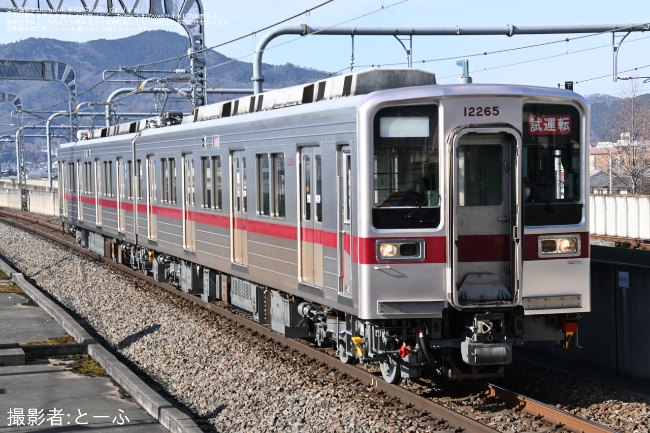 【東武】10030型11265F南栗橋工場出場試運転の拡大写真